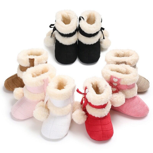 7 Colors Autumn Winter Lovely Baby Shoes Toddler