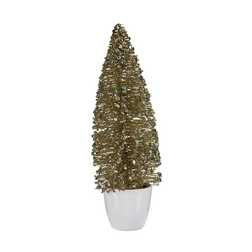 Christmas Tree Medium 10 x 33 x 10 cm Golden Bronze Plastic