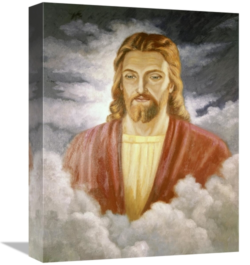 Global Gallery GCS-276728-16-142 16 in. Portrait of Jesus Art Print - 