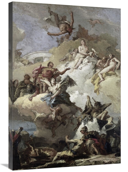 Global Gallery GCS-282877-36-142 36 in. Apotheosis of Aeneas Art Print