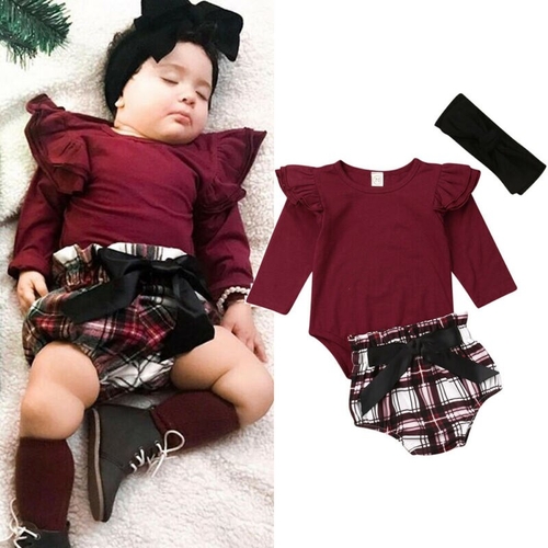 Baby Girl Outfits Autumn Clothes Long Sleeve