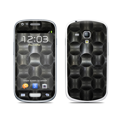 DecalGirl SG3M-MWEAVE Samsung Galaxy S III Mini Skin - Metallic Weave