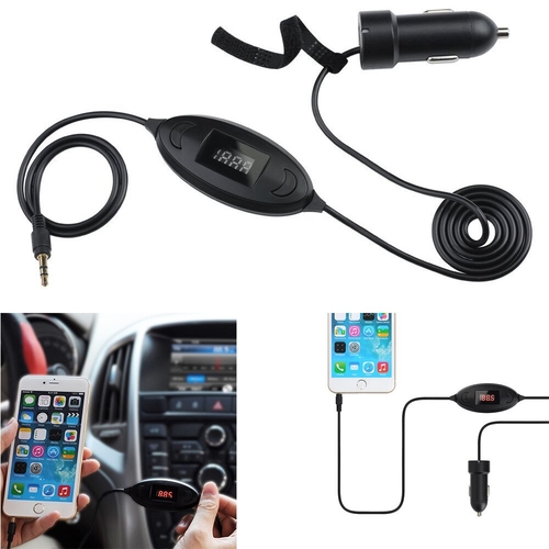 Car Kit Handsfree 3.5mm AUX Audio Music Receiver