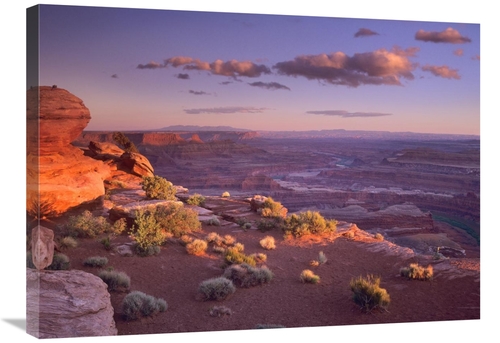 Global Gallery GCS-396390-2432-142 24 x 32 in. Green River Overlook