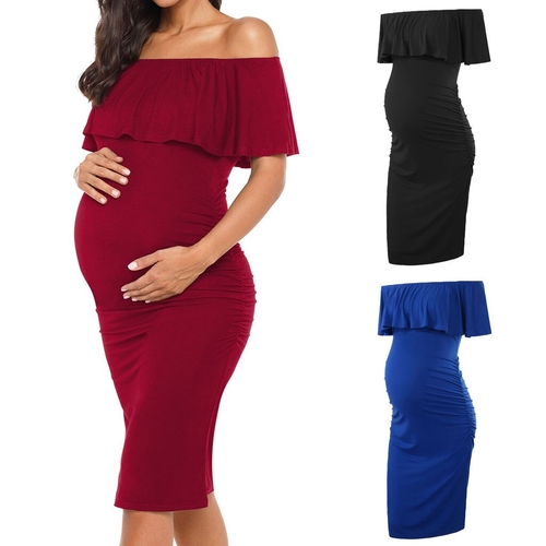 Elegant Dress For pregnant maternity