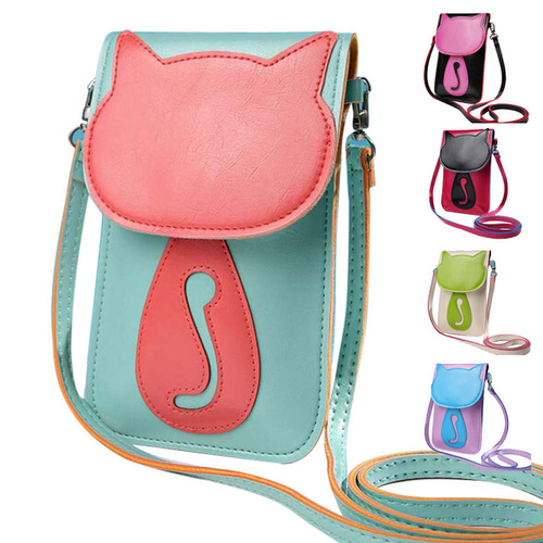 bags for Women Cute Cartoon Purse Bag Leather