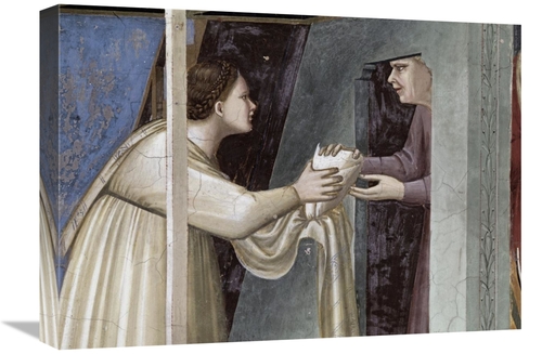 Global Gallery GCS-277698-22-142 22 in. Birth of the Virgin - Detail A