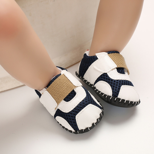 Newborn Baby PU Leater Crib Shoes Breathable