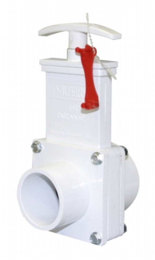 Gecko Alliance 6102X 1.5 in. Socket x Spigot Pvc Gate Valve