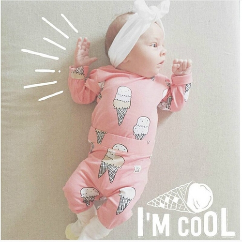 Newborn Infant Baby Girls Cute Clothes T shirt