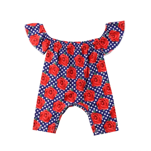 Toddler Newborn Baby Girls Romper Summer Off