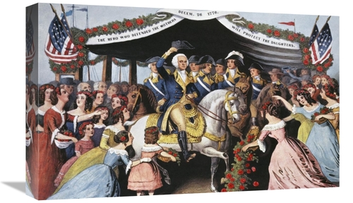 Global Gallery GCS-277225-22-142 22 in. Washingtons Reception on the B