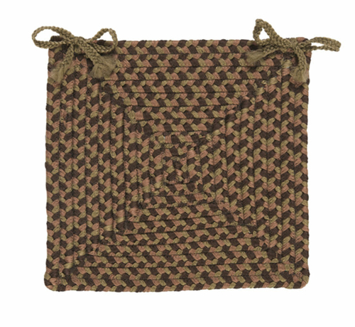 Colonial Mills TB69A015X015RX Tiburon - Spruce Green Chair Pad -single