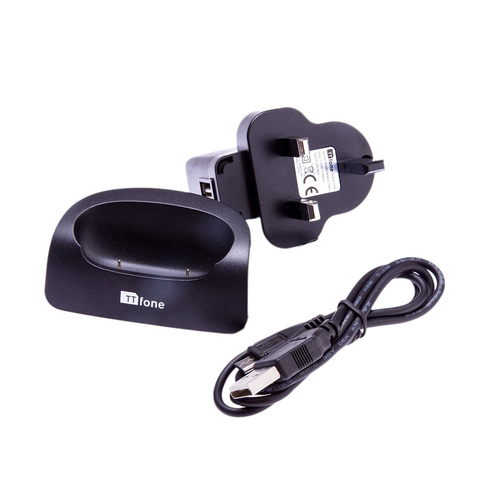 TTfone Spare Docking Cradle Desktop Charger Stand for Comet TT100