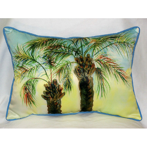 Betsy Drake HJ385 Betsy's Palms Art Only Pillow 15"x22"