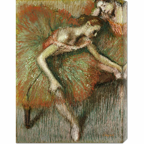 Edgar Degas 'Dancers' Stretched Canvas