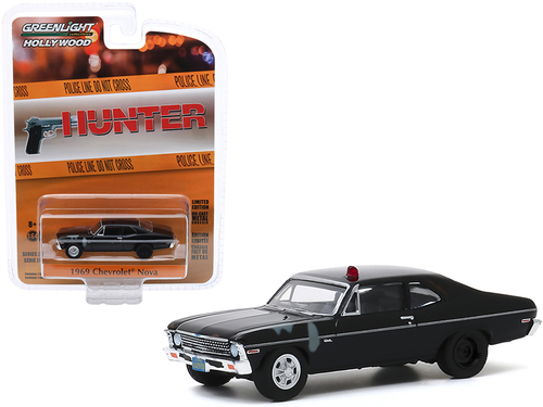 1969 Chevrolet Nova Police Black (Unrestored) \Hunter\" (1984-1991) TV