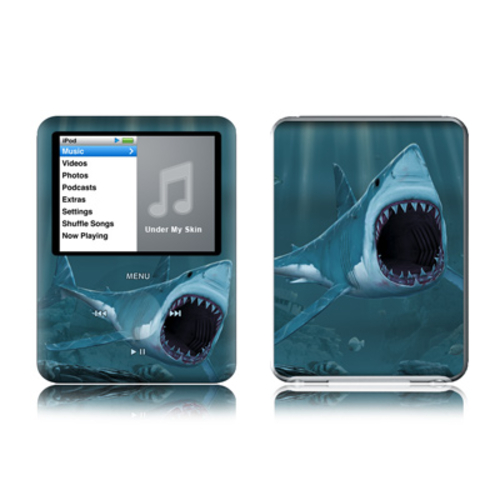 DecalGirl IPNT-GREATWHITE iPod nano - 3G Skin - Great White