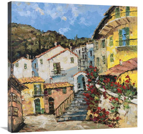Global Gallery GCS-123273-3030-142 30 x 30 in. Port to Lucca II Art Pr