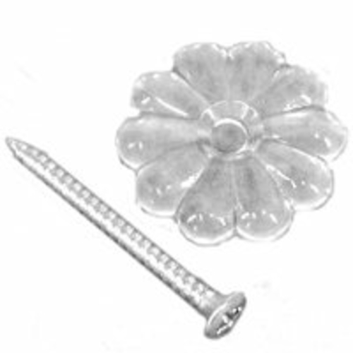 United States Hardware D-140B Mobile Home Clear Rosette