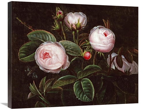Global Gallery GCS-268166-30-142 30 in. Pink Roses Art Print - Johan L
