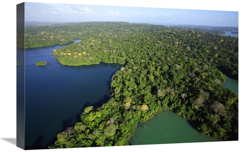 Global Gallery GCS-398547-1624-142 16 x 24 in. Aerial VIew of the Cana