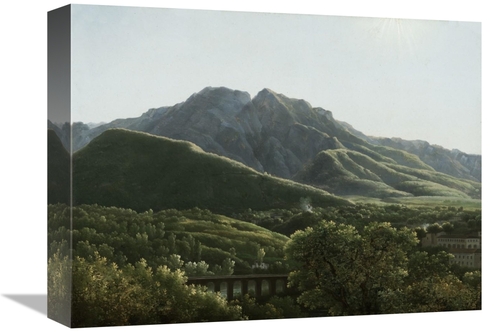 Global Gallery GCS-460066-1216-142 12 x 16 in. View of the Bridge & Pa