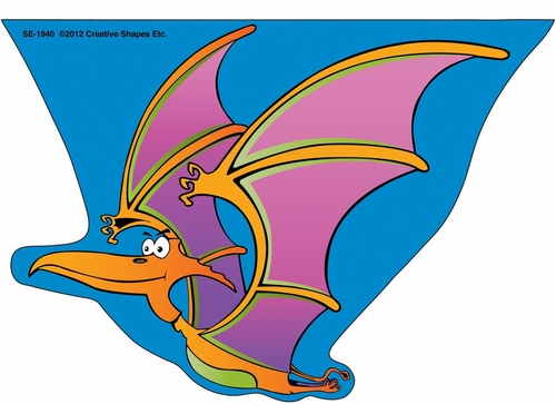 Creative Shapes Etc SE-1940 9 x 6 in. Large Notepad, Pterodactyl -