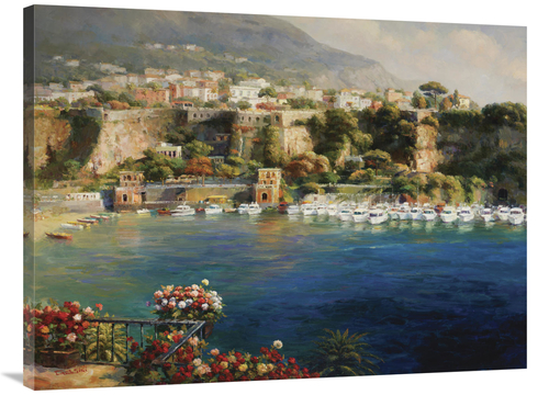 Global Gallery GCS-132596-3040-142 30 x 40 in. Italian Riviera Art Pri