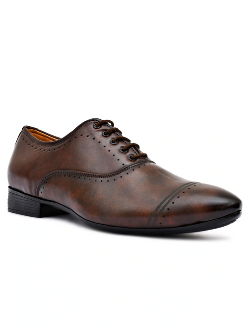 Brown Lace Up Shoe