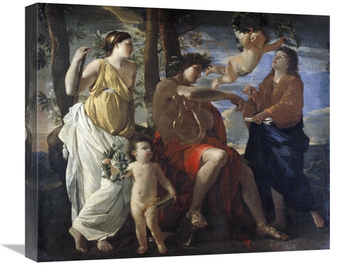 Global Gallery GCS-279478-22-142 22 in. Poets Inspiration Art Print - 