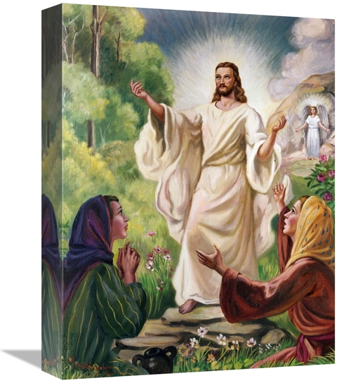 Global Gallery GCS-276724-16-142 16 in. Jesus Has Risen Art Print - Vi