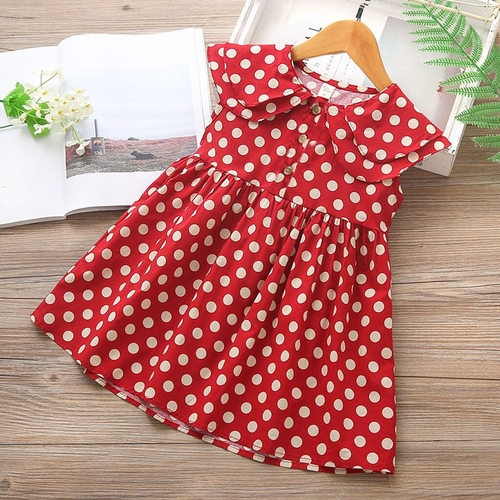 Summer Toddler Baby Kids Girls Sleeveless Ruffles