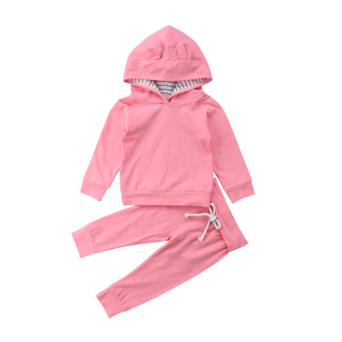 Lovely Newborn Toddler Kids Baby Girls Solid