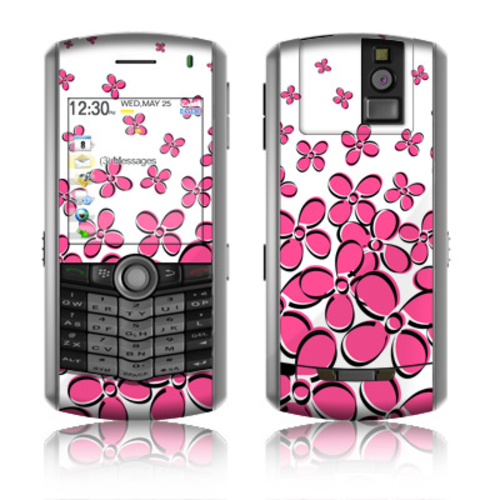 DecalGirl BBP-DFIELD-PNK BlackBerry Pearl Skin - Daisy Field - Pink