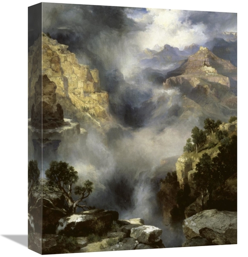 Global Gallery GCS-278769-16-142 16 in. Mist in the Canyon Art Print -