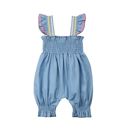 Style Cute Newborn Baby Girls Blue