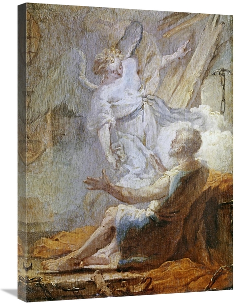 Global Gallery GCS-280185-30-142 30 in. Liberation of Saint Peter Art 