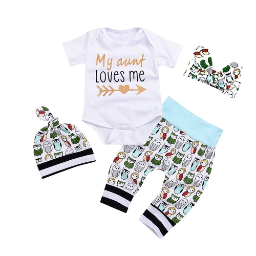 Newborn Baby Boy Girls Clothes Jumpsuit