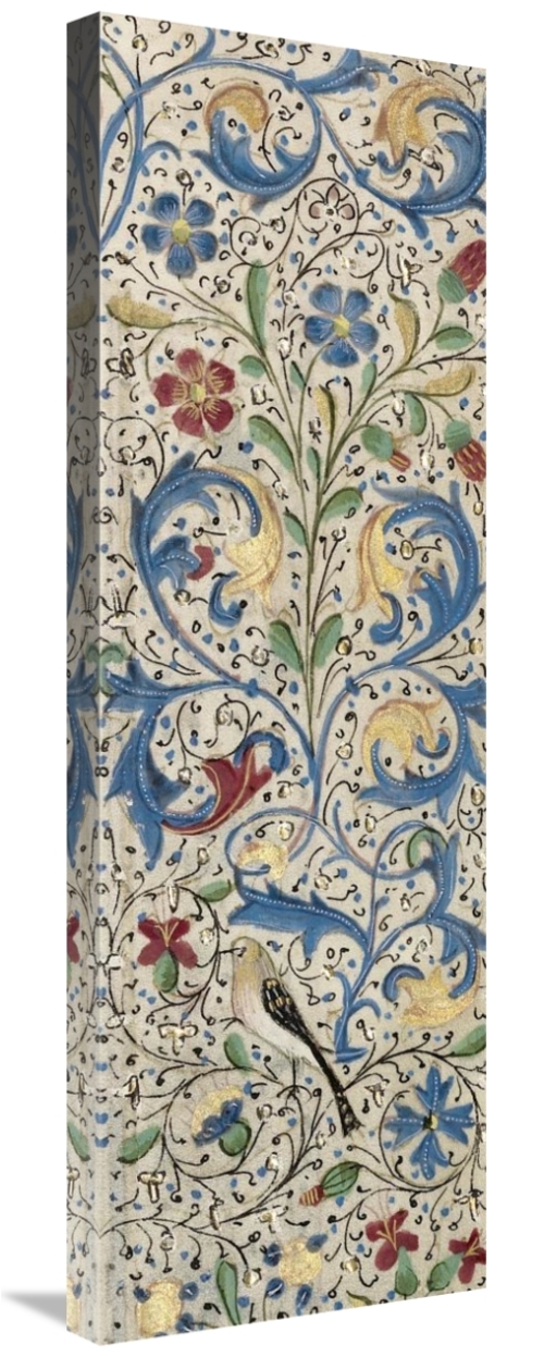 Global Gallery GCS-454745-1236-142 12 x 36 in. Border Detail - Vertica