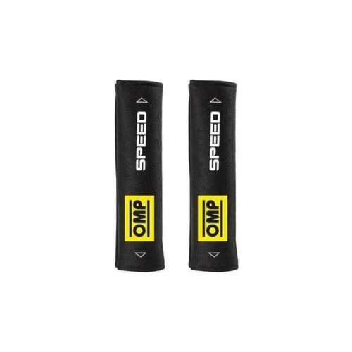 Seat Belt Pads OMP Speed 1028 Black (2 uds)