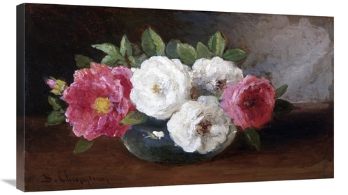 Global Gallery GCS-277075-36-142 36 in. Pink & White Art Print - Benja