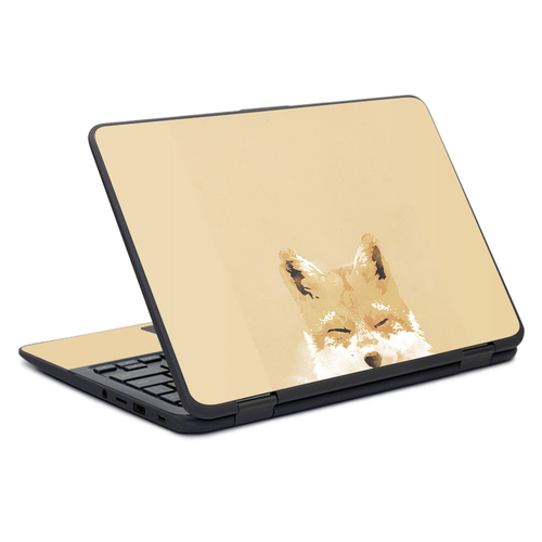 MightySkins HPCH11G1-Smiling Fox Skin for HP Chromebook X360 11 in. G1