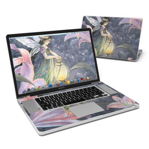DecalGirl MBP17-TLILIES DecalGirl MacBook Pro 17in Skin - Twilight Lil