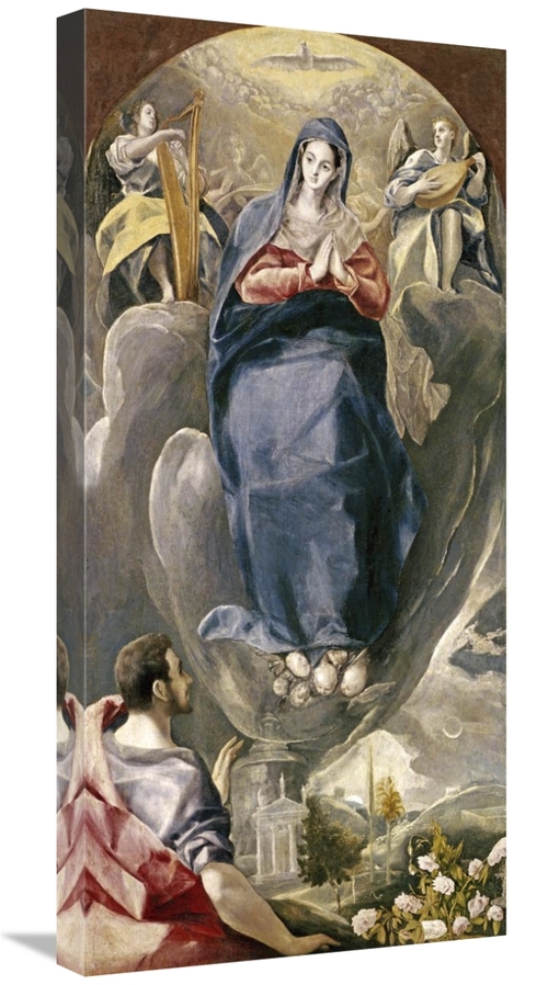 Global Gallery GCS-282011-30-142 30 in. The Immaculate Conception Art 