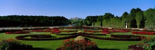 Schonbrun Gardens Vienna Austria Poster Print by  - 36 x 12