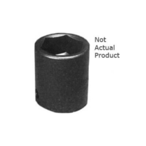 K Tool International KTI-33114 0.5 in. Drive Shallow 6 Point Impact So