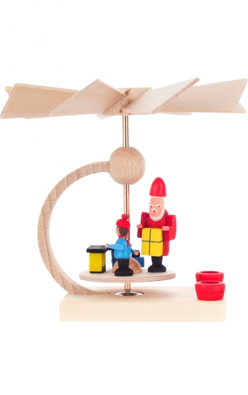 Alexander Taron 074-169 Dregeno Mini Pyramid - Santa with Gifts