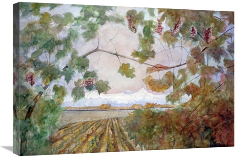 Global Gallery GCS-281677-30-142 30 in. Amongst the Vineyards Art Prin