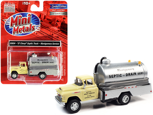 1957 Chevrolet Septic Tanker Truck \Montgomery Septic - Drain